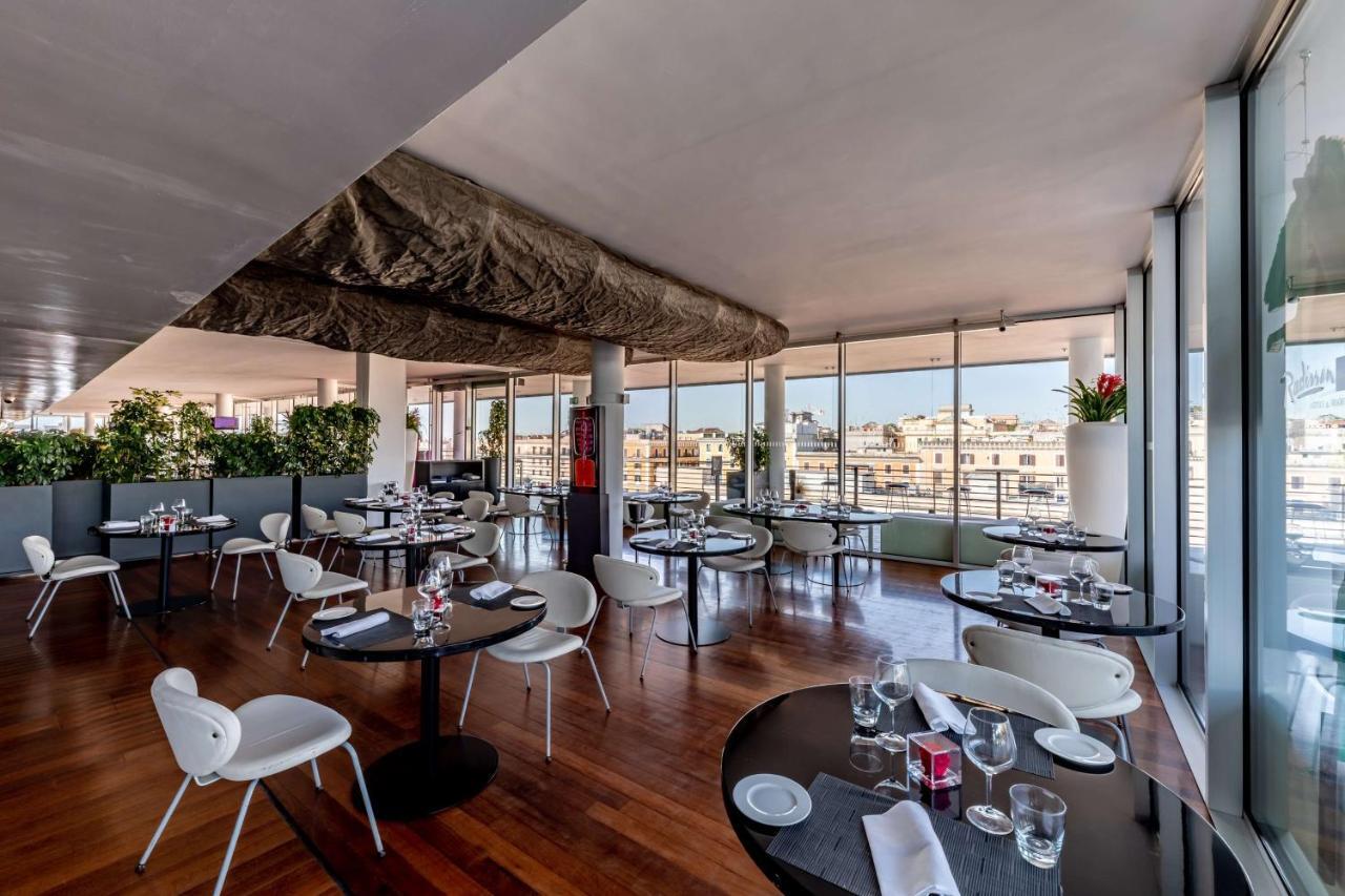 Radisson Blu Es. Hotel, Roma Екстериор снимка Restaurant