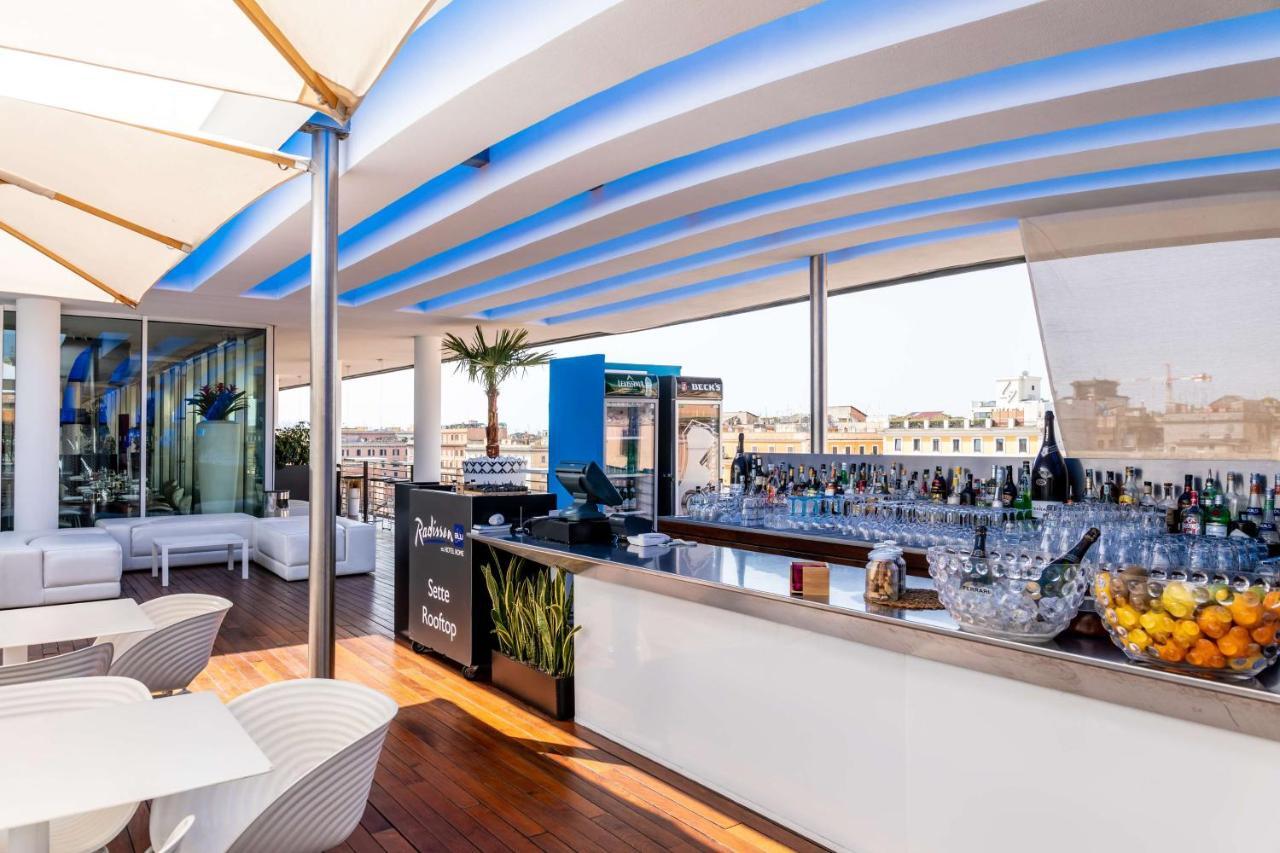 Radisson Blu Es. Hotel, Roma Екстериор снимка Skyline Bar